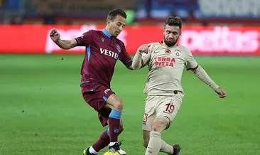 MAÇ SONUCU- Trabzonspor 1-1 Galatasaray