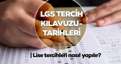 LGS TERCİH KILAVUZU VE TARİHLERİ 2024 || MEB lise tercih kılavuzu ile LGS tercihleri nasıl yapılır, kaç tercih hakkı var?