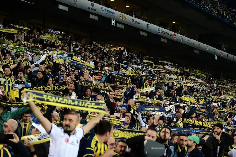Fenerbahçe - Beşiktaş karşılaşmasından fotoğraflar