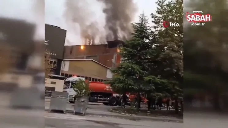 Boyahane alev alev yandı | Video