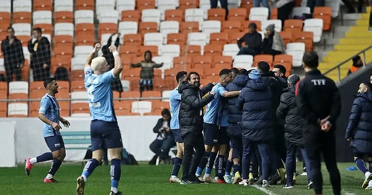 Adana Demirspor 3 puanı 3 golle aldı! Ankaragücü’ne ağır mağlubiyet...