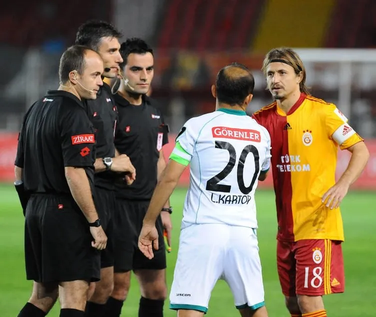 Galatasaray-Denizlispor maçından kareler