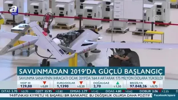 Savunma sanayi 2019'a güçlü giriş yaptı