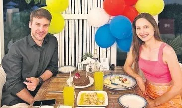 Jessica May’den eşine sürpriz doğum günü #antalya