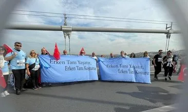 İstanbul Maratonu’nda akciğer kanserine dikkat çektiler