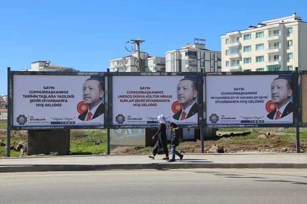 Diyarbakır Cumhurbaşkanı Erdoğan'ı bekliyor