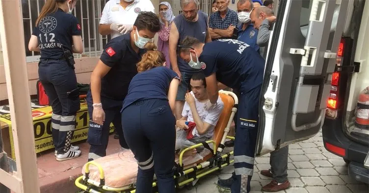 Aileyi komşular kurtardı!