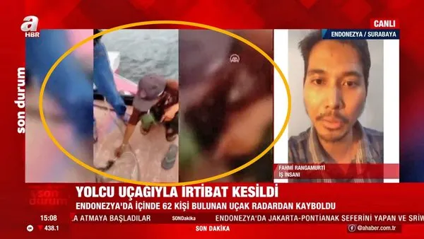 SON DAKİKA: Düşen Endonezya uçağı ile ilgili resmi açıklama! Yolcu uçağı neden düştü? | Video