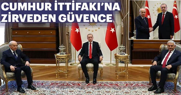 Cumhur İttifakı’na Erdoğan-Bahçeli zirvesinden güvence