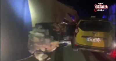 Bursa yolunda feci kaza: 1 ölü, 2 yaralı | Video