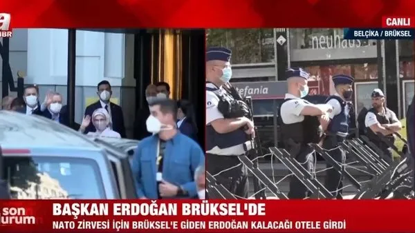 Başkan Erdoğan Belçika'ya geldi | Video