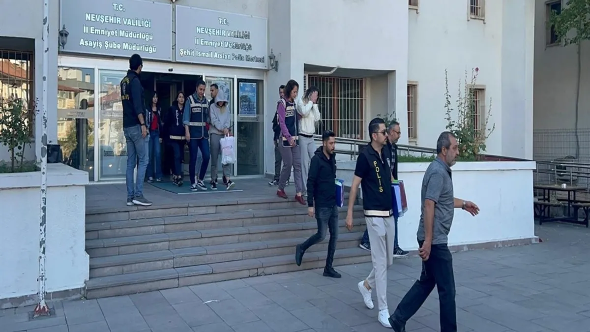 Nevşehir'de fuhuş operasyonu: 4 kişi adliyeye sevk edildi!