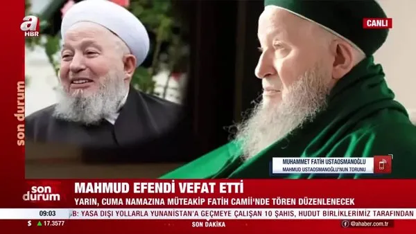 İsmailağa Cemaati lideri Mahmut Ustaosmanoğlu 93 yaşında vefat etti | Video