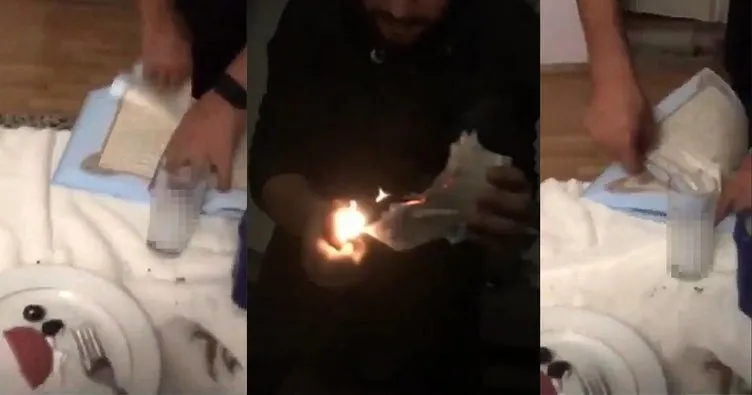 İzmir’de Kur’an-ı Kerim’i yakan zanlıların ifadesi ortaya çıktı: Alkollüydük hatırlamıyoruz!