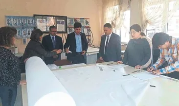 Maske üretimi başladı