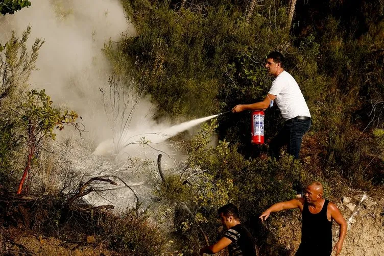 SON DAKİKA | Manavgat yangınında sabotaj şüphesi: Koyu elbiseli iki kişi...