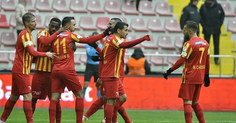Ziraat Türkiye Kupası’nda Kayserispor Gençlerbirliği’ni rahat geçti