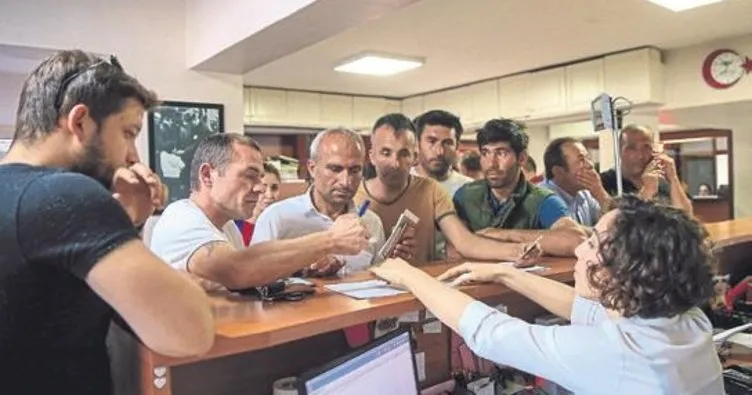 Nöbetçi noterlerde büyük yoğunluk