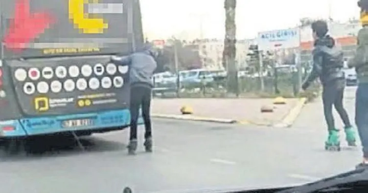 Trafikte büyük tehlike