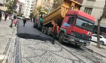 Kartal’da skandal asfalt çalışması