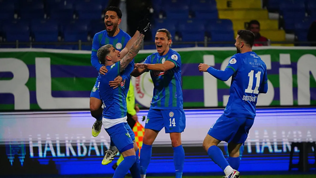 Çaykur Rizespor, Kocaelispor’u 2 golle geçti! Çaykur Rizespor, Kocaelispor’u 2 golle geçti!