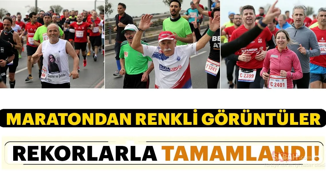 14 Istanbul Yari Maratonu Rekorlarla Tamamlandi Galeri Yasam