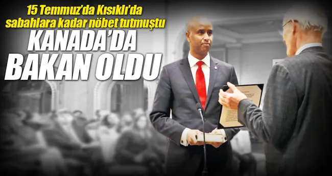 Demokrasi nöbetçisi Kanada’da bakan oldu