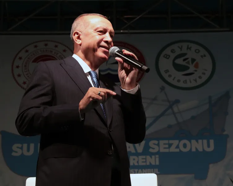 Cumhurbaşkanı Erdoğan, su ürünleri av sezonunun açılış programına katıldı