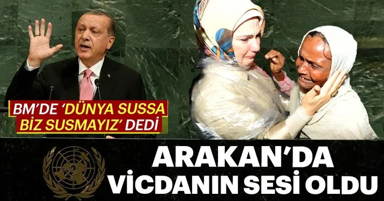 Arakan’da vicdanın sesi oldu