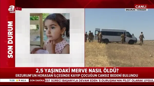 Son dakika haberi | Erzurum'da kayıp 2.5 yaşındaki minik Merve'den kahreden haber! Canlı yayın... | Video