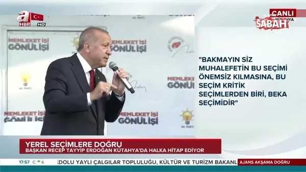 Başkan Erdoğan: Terör örgütü PKK'ya Kandil'i, Sincar'ı mezar edeceğiz