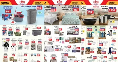 SALI VE CUMA İNDİRİMLERİ! BİM aktüel ürünler kataloğu 9 - 13 Ocak 2026: Düdüklü tencere, temizlik seti...