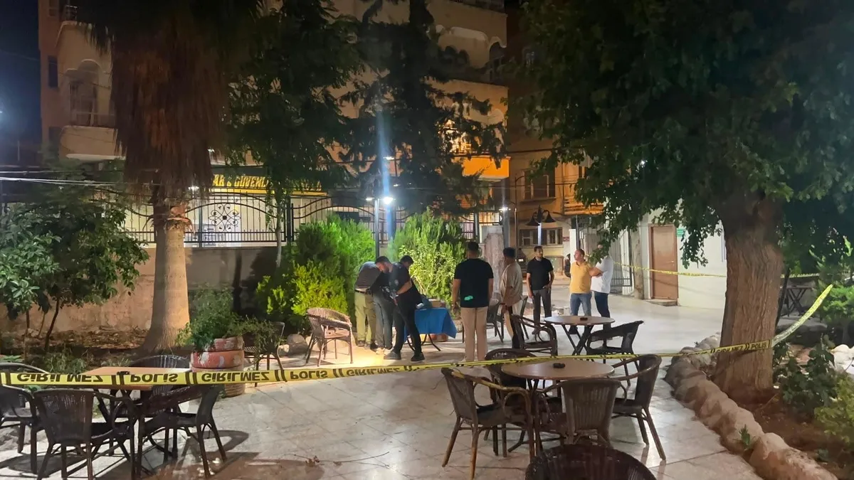 Kilis'te eşinin silahlı saldırısında hayatını kaybeden kadının hastanede çekilmiş bir fotoğrafı.