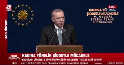 Başkan Erdoğan, Kadına Yönelik Şiddetle Mücadelede 4. Eylem Planını açıkladı | Video