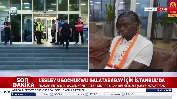 Lesley Ugochukwu'nun İstanbul'daki ilk görüntüleri!