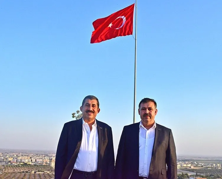 Bayraktepe’ye dev Türk Bayrağı