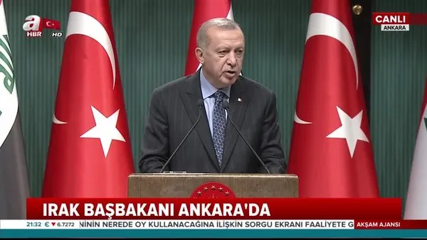 Başkan Erdoğan'dan Irak'la ilgili önemli açıklamalar