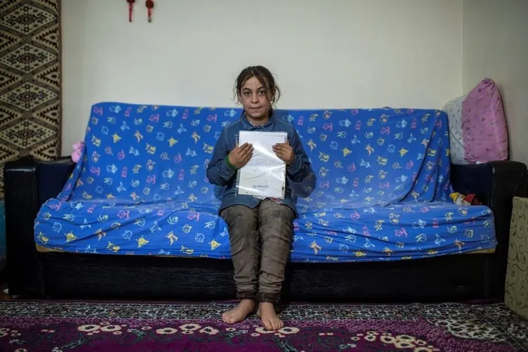 Suriyeli küçük Halime okullu oldu