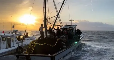 İzmir Körfezinde kaçak avlanan balıkçılara şafak operasyonu
