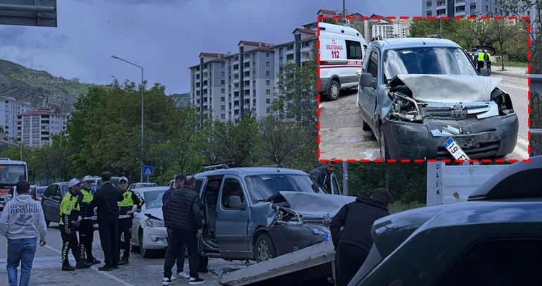 Gümüşhane’de feci zincirleme trafik kazası: 4 yaralı