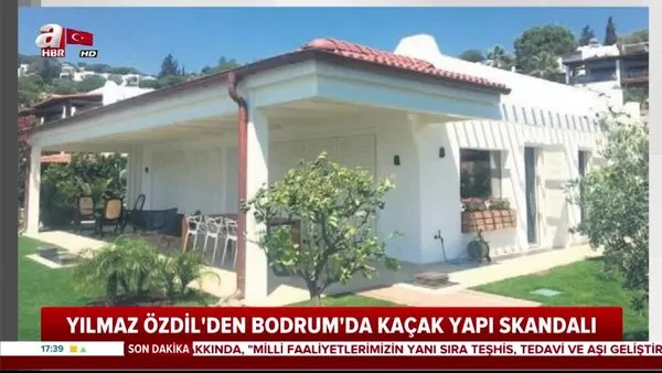 Sözcü Yazarı Yılmaz Özdil'in Bodrum'daki villasının kaçak bölümleri yıkılacak | Video