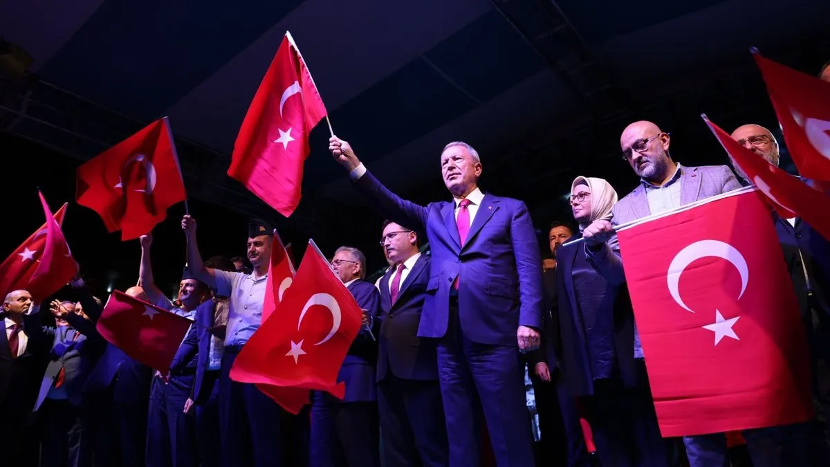 Kayserililer 8 yıl önce olduğu gibi yine meydanları doldurdu