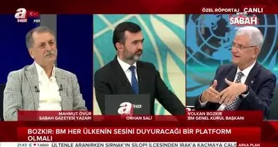 BM Genel Kurul Başkanı Volkan Bozkır: BM’deki olumsuz tabloyu çözüm odaklı bir hale getireceğiz | Video