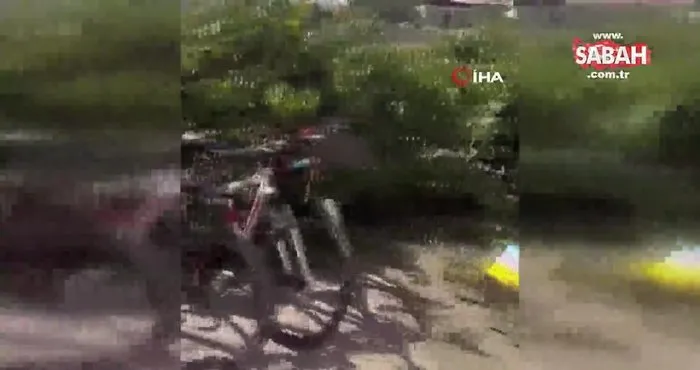 Polisin baskın yaptığı evden 1,5 milyon liralık çalıntı bisiklet ve motosiklet çıktı | Video