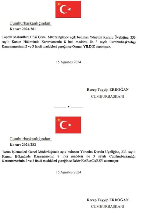 SON DAKİKA: Resmi Gazete’de yayımlandı! 13 üniversiteye rektör ataması