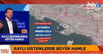 İBB Başkanı 2023 yılında hizmetine açacağız dedi, 2029 yılına ertelendi! | Video