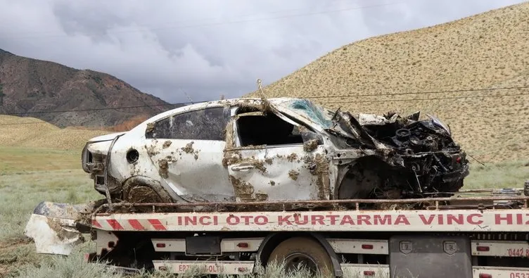 Erzurum’da devrilen otomobildeki aile hekimi öldü, eşi ağır yaralandı