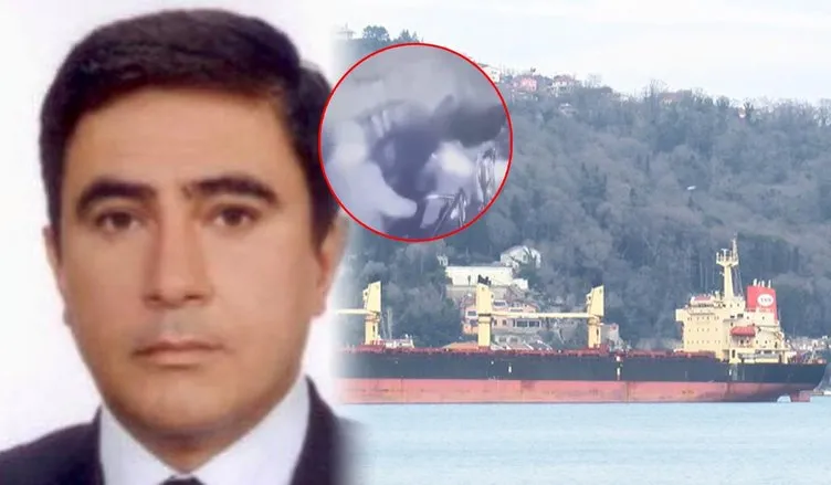 İstanbul Boğazı’nda feci olay! Kılavuz kaptan Oğuz Kök gemiden düşüp öldü: O anlar kamera!