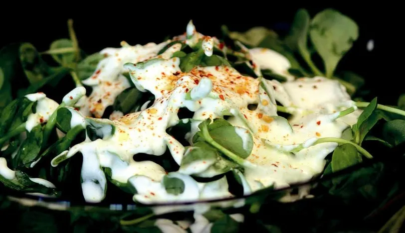 Yoğurtlu Semizotu Salatası