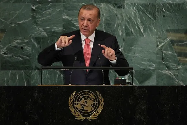SON DAKİKA | Birleşmiş Milletler 77. Genel Kurulu! Başkan Erdoğan:  Teröristleri desteklemekten vazgeçin - Son Dakika Haberler